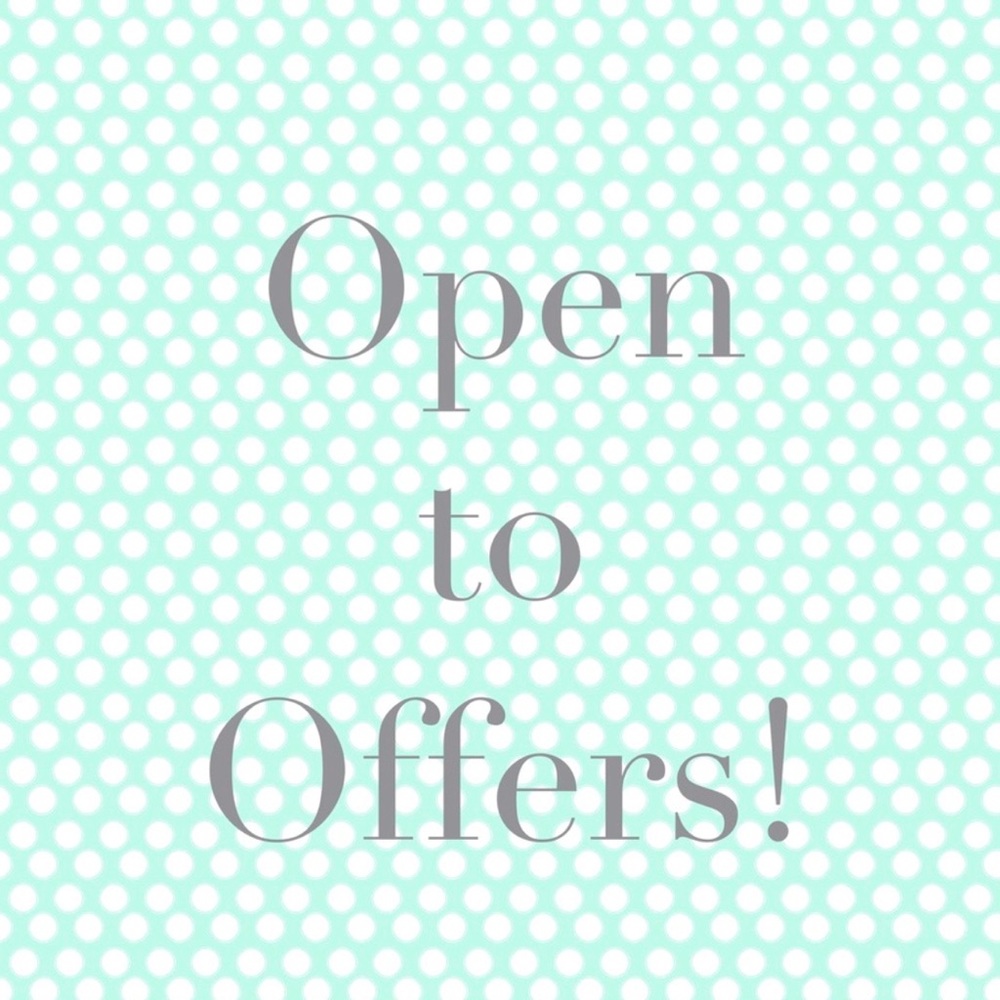 Reasonable offers are Welcome